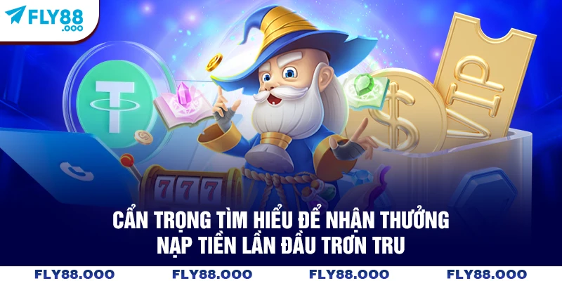 Cẩn trọng tìm hiểu để nhận thưởng nạp tiền lần đầu trơn tru