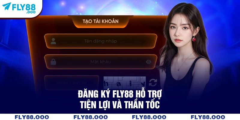 Đăng ký FLY88 hỗ trợ tiện lợi và thần tốc