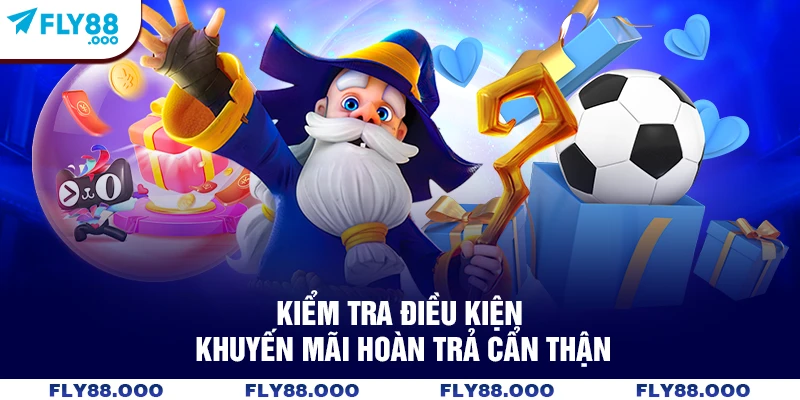 Kiểm tra điều kiện khuyến mãi hoàn trả cẩn thận